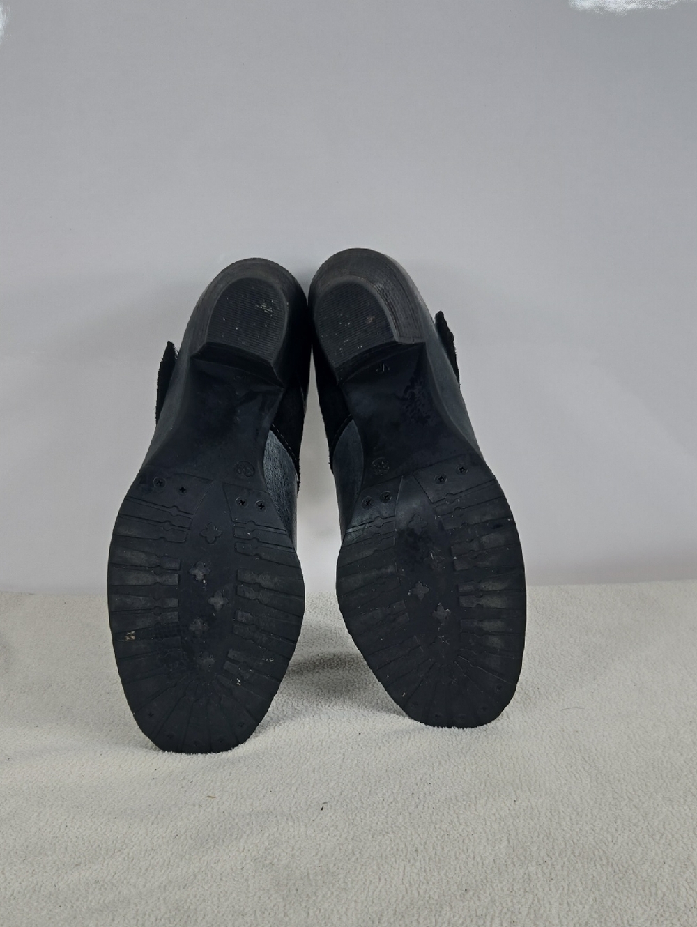 Dromedaris Black Mary Jane Heels with Strap - Picture 7 of 11